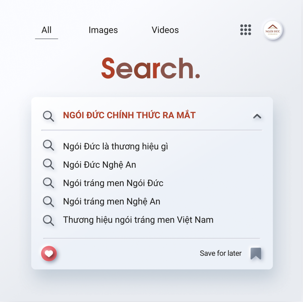 NGÓI ĐỨC CHÍNH THỨC RA MẮT THỊ TRƯỜNG